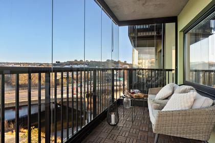 Balkong eller utsiktsbild