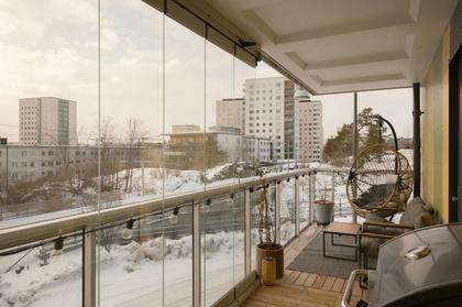 Balkong eller utsiktsbild