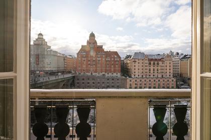 Balkong eller utsiktsbild