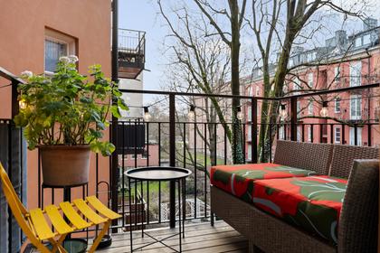 Balkong eller utsiktsbild