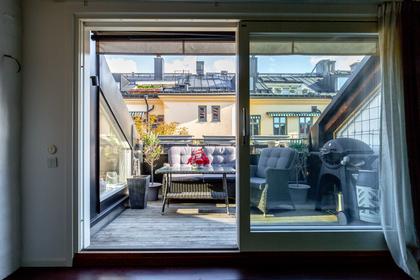 Balkong eller utsiktsbild