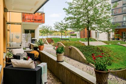 Balkong eller utsiktsbild