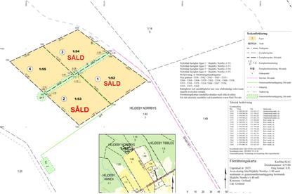 Illustrerad karta över fastigheten eller området