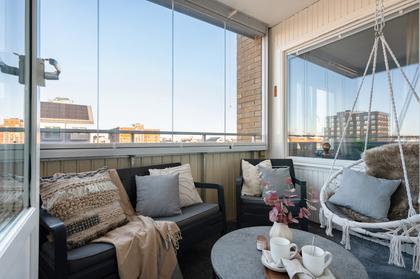 Balkong eller utsiktsbild