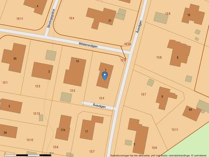 Illustrerad karta över fastigheten eller området