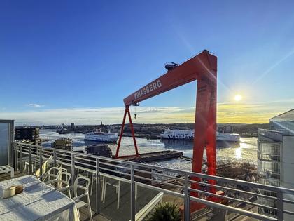 Balkong eller utsiktsbild