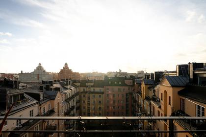 Balkong eller utsiktsbild