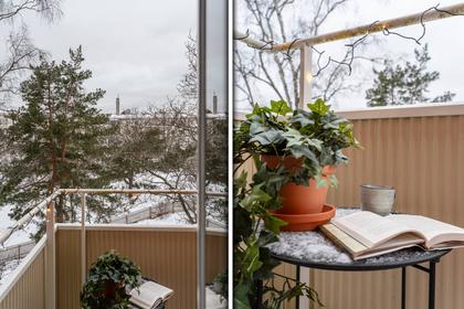 Balkong eller utsiktsbild