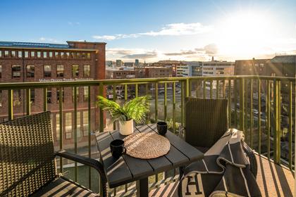 Balkong eller utsiktsbild