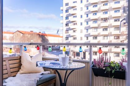 Balkong eller utsiktsbild