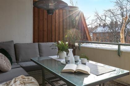 Balkong eller utsiktsbild