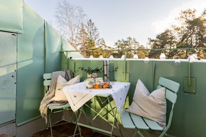 Balkong eller utsiktsbild