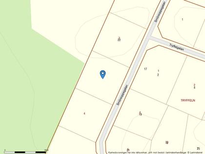 Illustrerad karta över fastigheten eller området