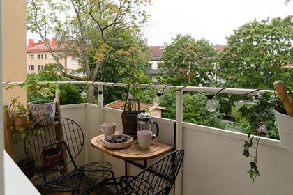 Balkong eller utsiktsbild