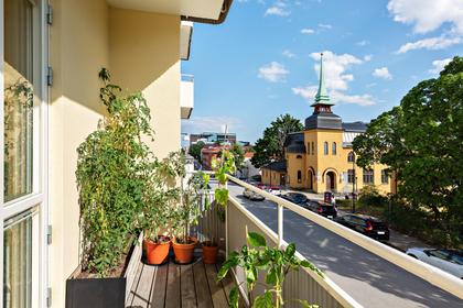 Balkong eller utsiktsbild