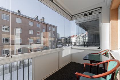 Balkong eller utsiktsbild