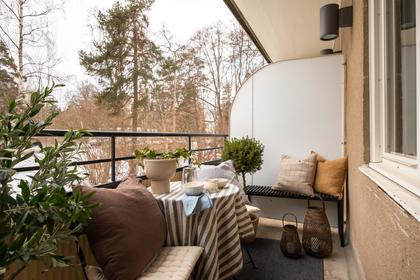 Balkong eller utsiktsbild