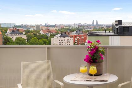 Balkong eller utsiktsbild