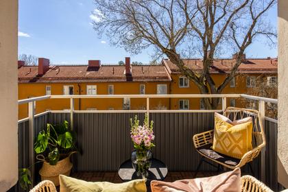 Balkong eller utsiktsbild