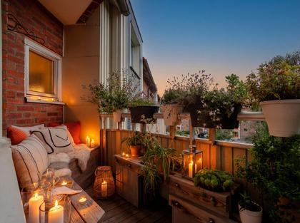 Balkong eller utsiktsbild