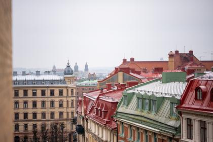 Balkong eller utsiktsbild