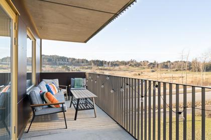 Balkong eller utsiktsbild