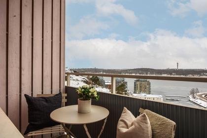 Balkong eller utsiktsbild