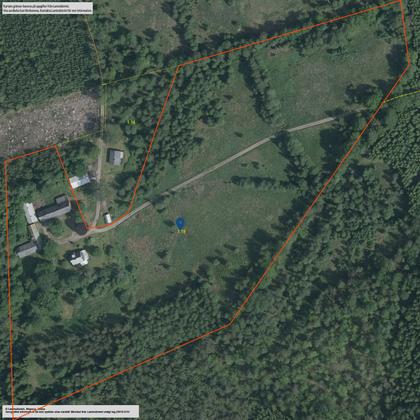 Illustrerad karta över fastigheten eller området