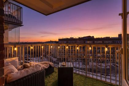 Balkong eller utsiktsbild