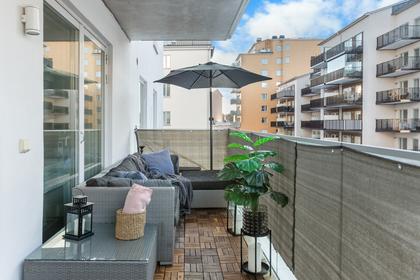 Balkong eller utsiktsbild