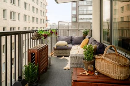 Balkong eller utsiktsbild