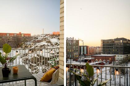 Balkong eller utsiktsbild