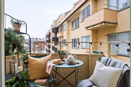 Balkong eller utsiktsbild