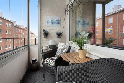 Balkong eller utsiktsbild