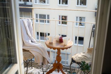 Balkong eller utsiktsbild