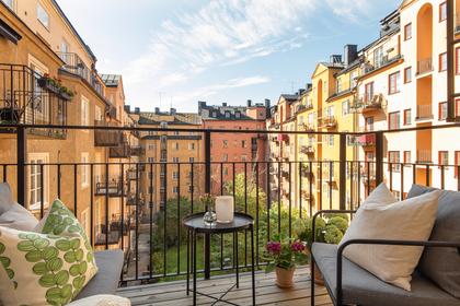 Balkong eller utsiktsbild