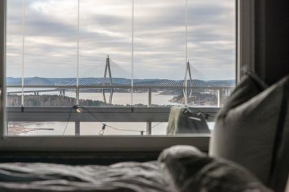 Balkong eller utsiktsbild