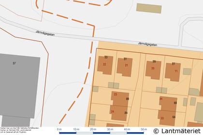 Illustrerad karta över fastigheten eller området