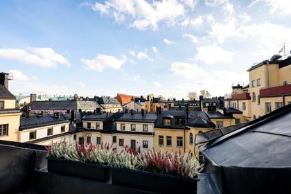 Balkong eller utsiktsbild