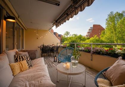 Balkong eller utsiktsbild