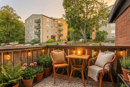 Balkong eller utsiktsbild