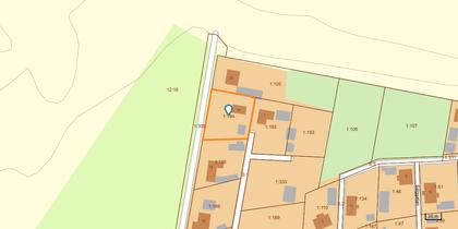 Illustrerad karta över fastigheten eller området