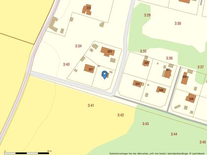 Illustrerad karta över fastigheten eller området