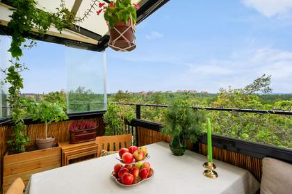 Balkong eller utsiktsbild