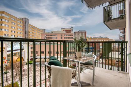 Balkong eller utsiktsbild