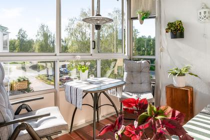 Balkong eller utsiktsbild