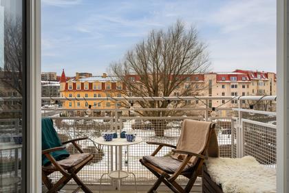 Balkong eller utsiktsbild