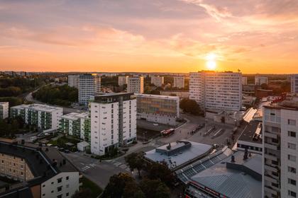 Balkong eller utsiktsbild