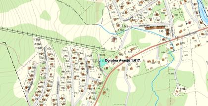 Illustrerad karta över fastigheten eller området