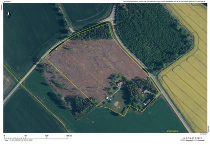 Illustrerad karta över fastigheten eller området